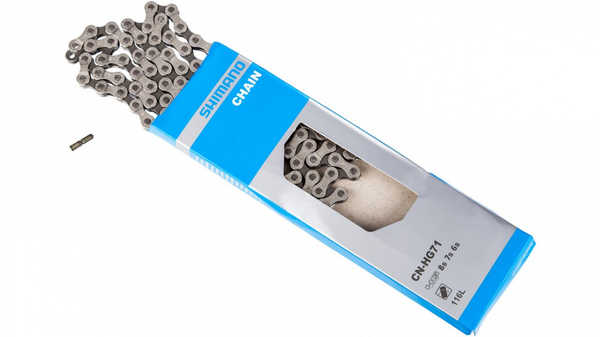 ЦЕПЬ SHIMANO CN-HG71, 6/7/8 ск.,116 зв., пин 1 шт.