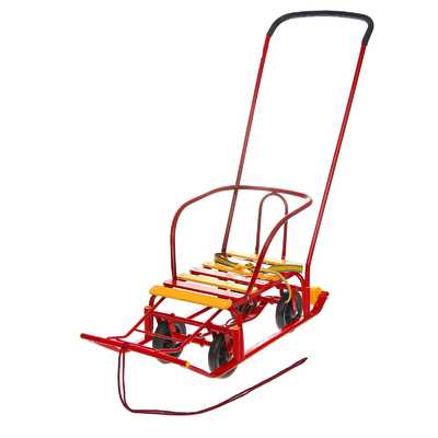 Санки Nika "Тимка 5 универсал" (красные)