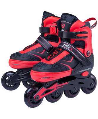 Ролики RIDEX Area (красный/черный)