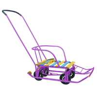 Санки Nika "Тимка 5 универсал" (сиреневые) 