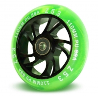Колесо для трюкового самоката Z53 110 мм Transparent Green