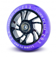 Колесо для трюкового самоката Z53 110 мм Transparent Purple
