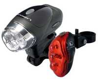 Набор фонарей  LONGUS: СВЕТ ПЕРЕДН 4LED/4Ф-ЦИИ + ЗАДН 5LED/4Ф-ЦИИ