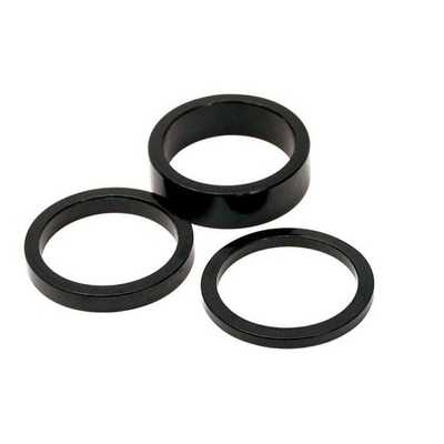 Проставочное кольцо Longus под вынос, Al (28.6/10мм, Black) 