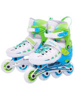 Ролики RIDEX Twist (голубой/зеленый/белый)