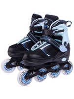 Ролики RIDEX Tilly (черный/голубой)