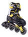 Ролики RIDEX Eagle (черный/желтый)