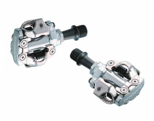 Педали SHIMANO PD-m540 (серебристые)