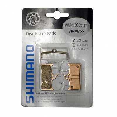Колодки Shimano Deore XT M755, Original