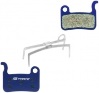 Дисковые тормозные колодки Force SH M07, железная основа, полимерная смесь, для использования с радиатором