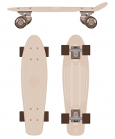 Пенниборд (скейтборд) RIDEX Cream