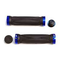 Грипсы HL-G202 (черный/синий, L-130 мм)