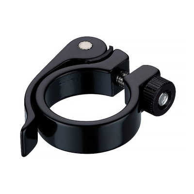 Хомут подседельный Alhonga 31.8 мм (чёрный)