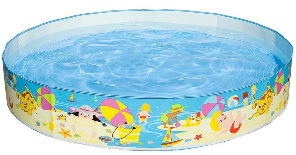 Каркасный детский бассейн Intex Приятели 152х25 см 56451
