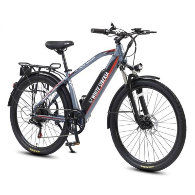 Электровелосипед White Siberia ALLROAD (синий)