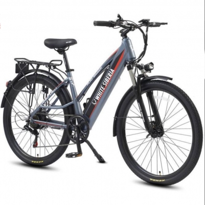 Электровелосипед White Siberia LIGHT (синий)