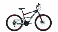 ALTAIR MTB FS 26 2.0 disc (черный/красный, 2021)