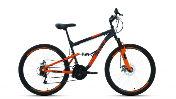 ALTAIR MTB FS 26 2.0 disc (темно-серый/оранжевый, 2021)