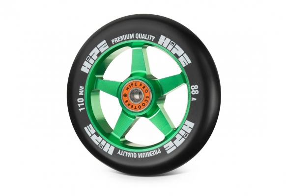 Колесо Hipe H09 110 мм green/black