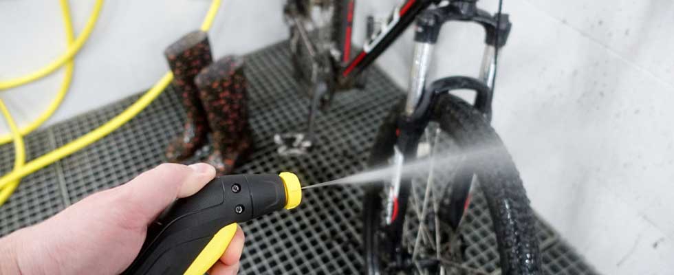 как мыть велосипед