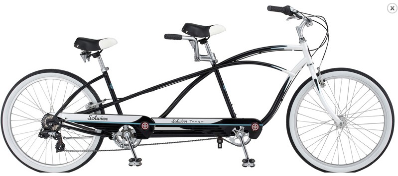 велосипед тандем 